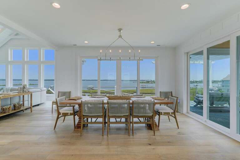 Dining Area - Gorgeous Water Views