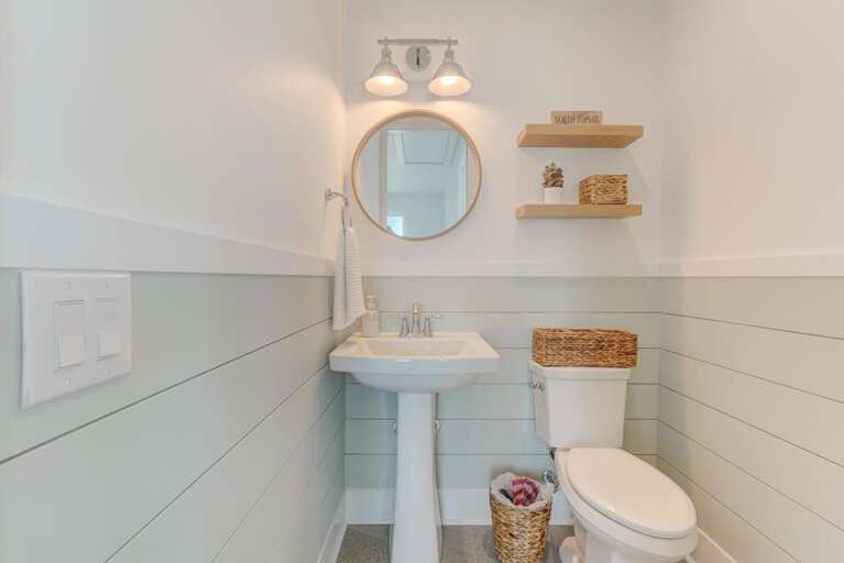 Half Bath off Living Area