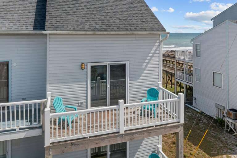 Private Balcony off Bedroom 3