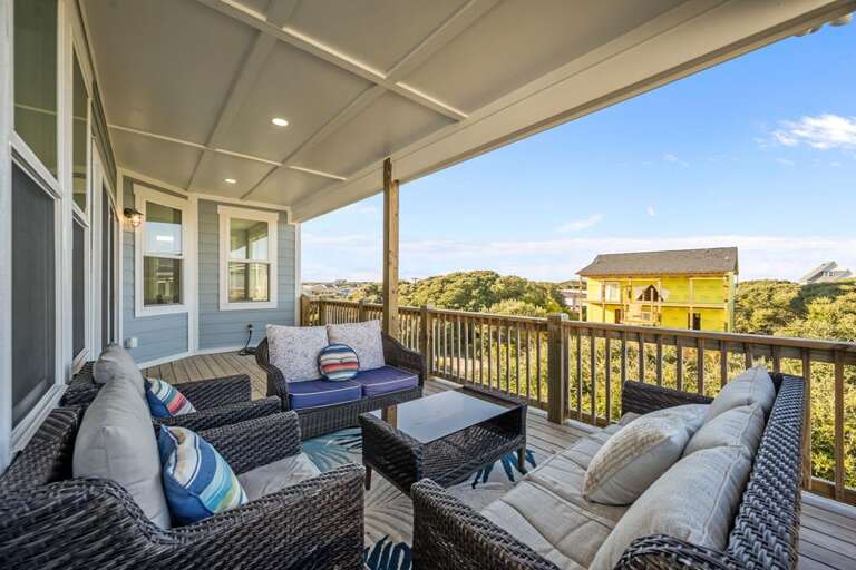 Covered Porch - Comfortable Seating