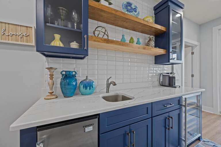 Ice Machine - Beverage Fridge - Wet Bar - Keurig Coffee Pot