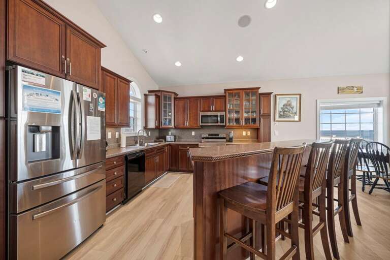 Expansive Kitchen