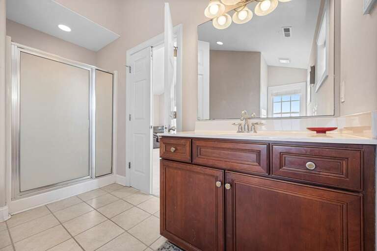 Private Master Bath - Shower