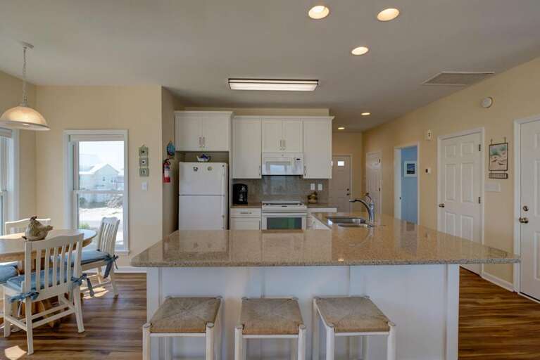 Additional Seating at Kitchen Bar