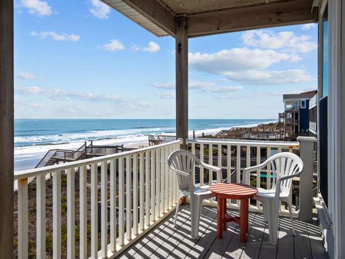 Top Level Porch off Bedrooms