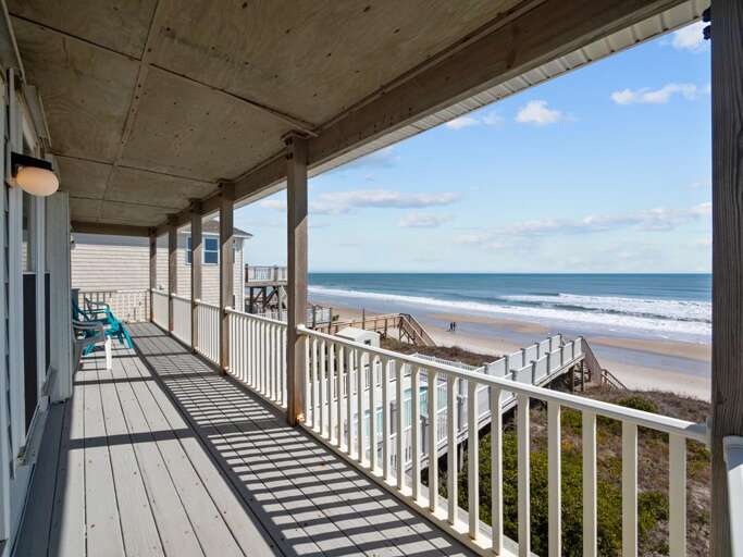 Top Level Porch off Bedrooms