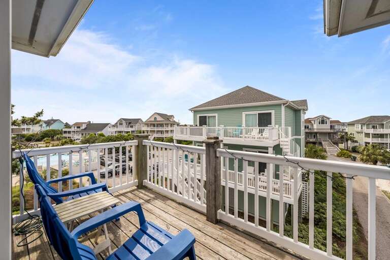 Street Side Private Deck