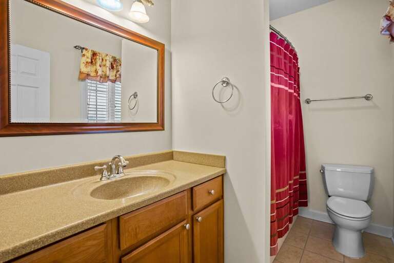 Full Private Bath for Bedroom 4