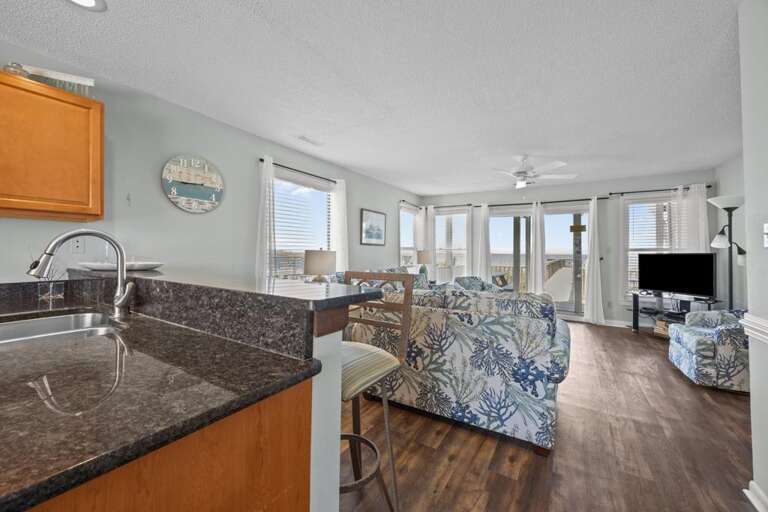 Living Room - Opens to Kitchen