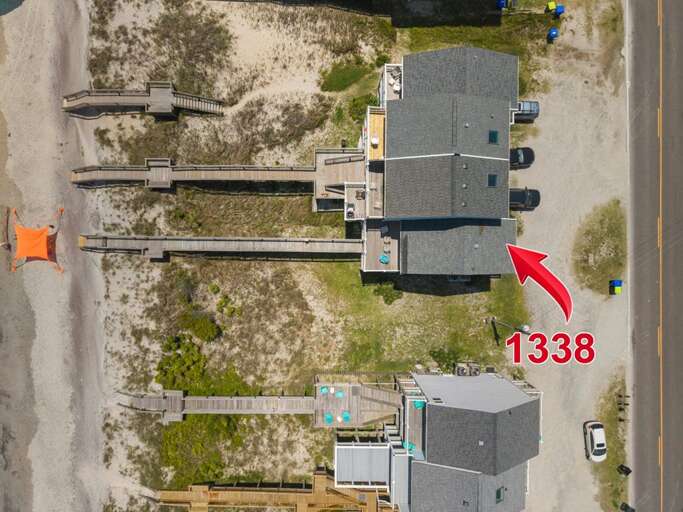 Overhead View - Direct Oceanfront