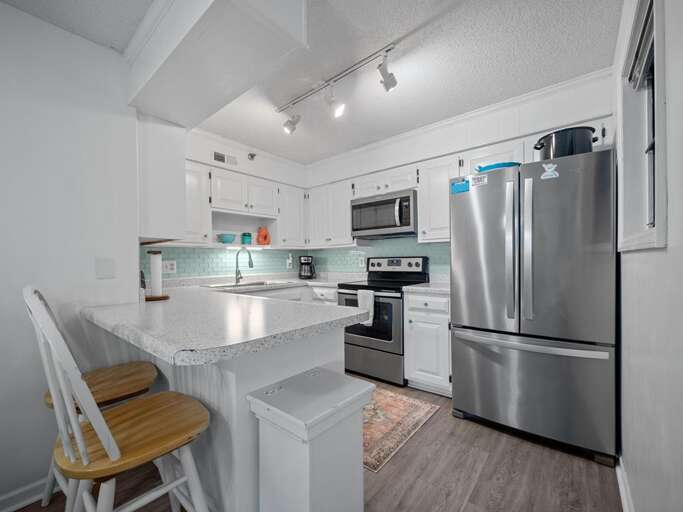 Kitchen with Bar Seating