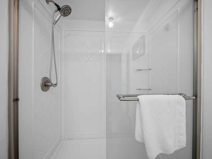 Large Glass Walk-in Shower