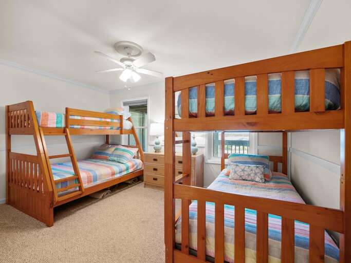 Bedroom 3 - Pyramid Bunk and Standard Bunk - Sleeps 5