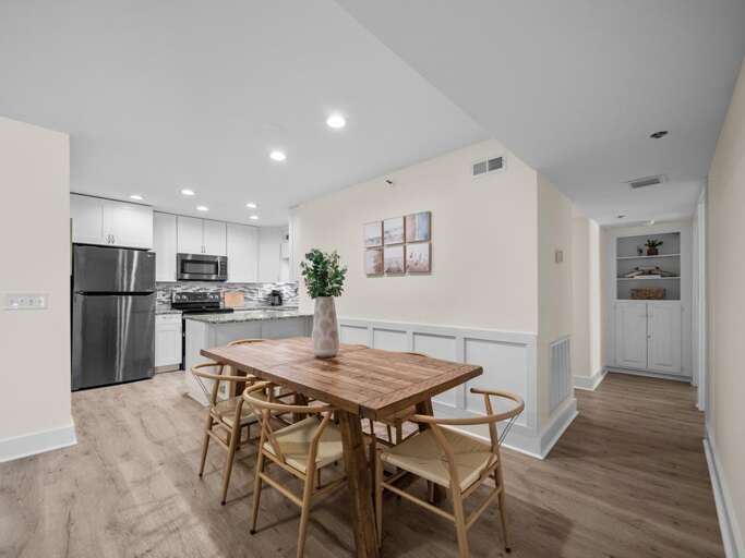 Dining Area and Kitchen