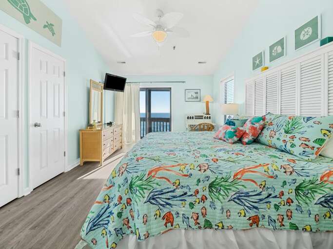 Master Bedroom - With Balcony Access