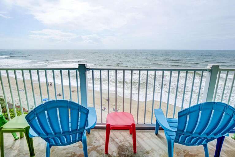 Oceanfront View from Balcony