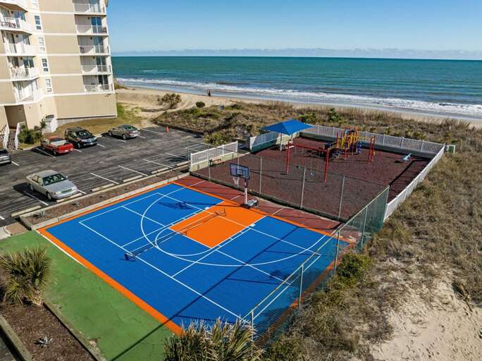 Basketball and Playground