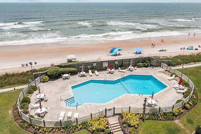 Community Pool by the Beach