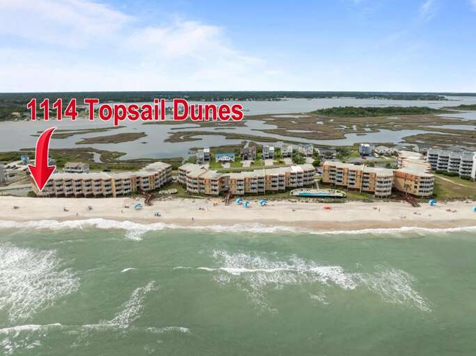 Aerial - Topsail Dunes Complex