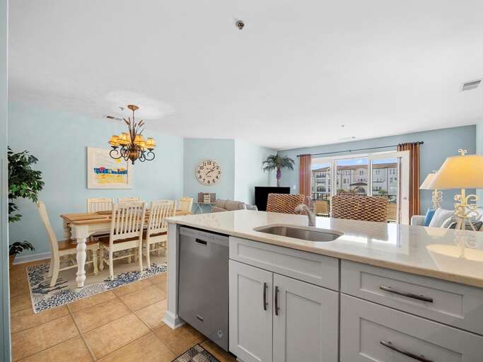 Kitchen and Dining Area