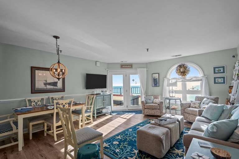 Living Area with Easy Balcony Access