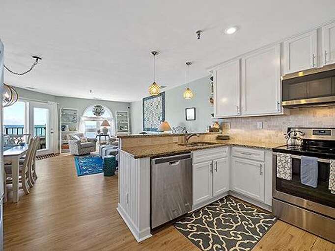Living Room, Dining Area and Kitchen