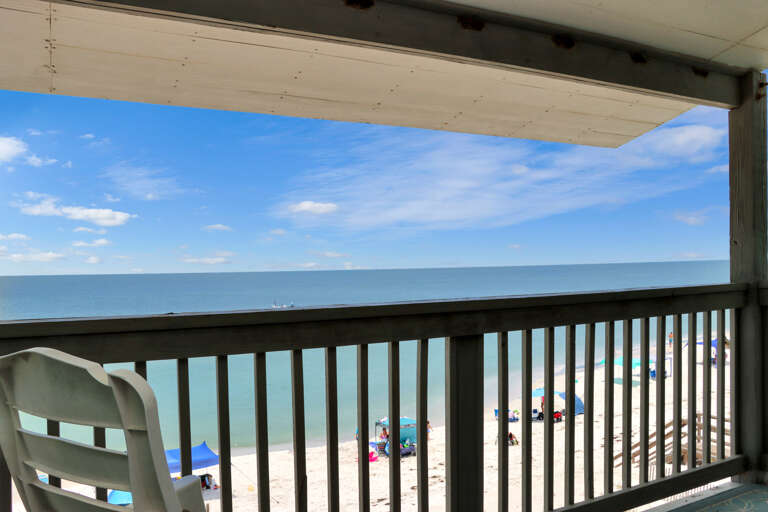 Bedroom 1 - Gulf Front Deck