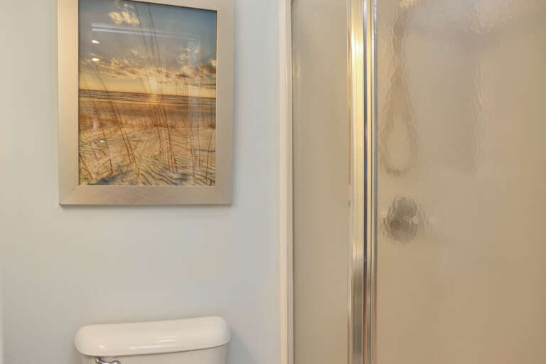 Full Bath on Main Floor - Shower Full Bath on Main Floor - Shower
