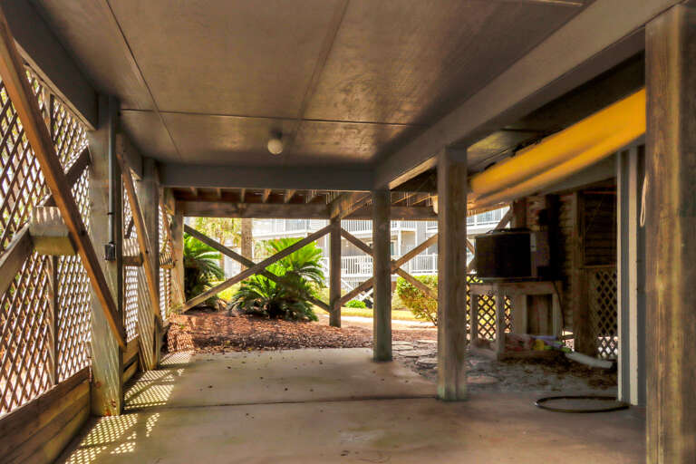 Parking Under House