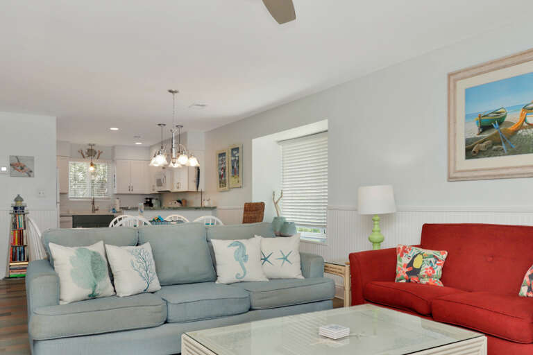 Living Room with Sleeper Sofa