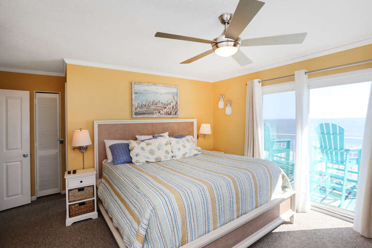 Bedroom 1 - Gulf Front Master Bedroom Bedroom 1 - Gulf Front Master Bedroom