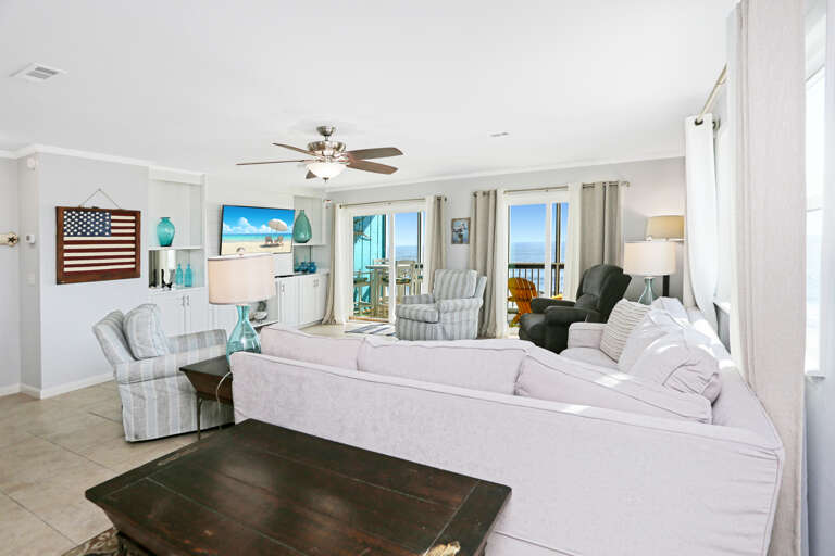 Gulf Front Living Area Gulf Front Living Area