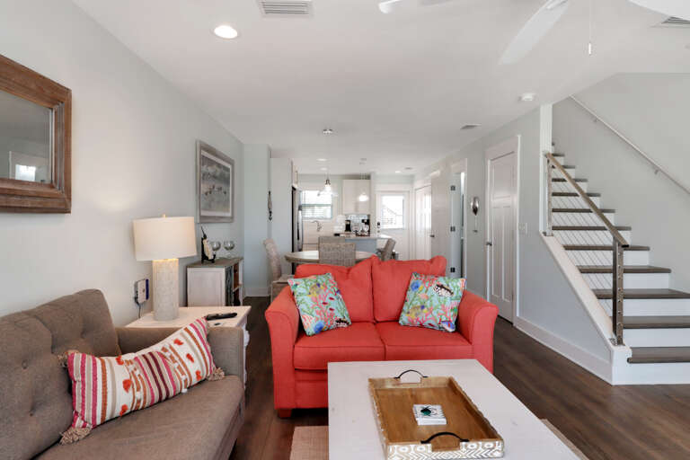 Living Room and Dining Area