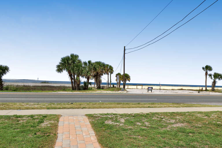 View of Beach Access Across Street