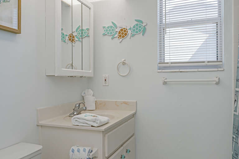 Full Bath on Main Floor