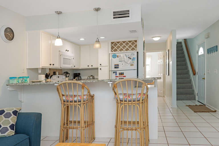 Kitchen with Bar Seating