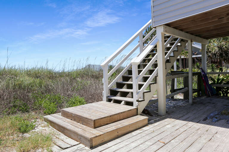 Beach Access from 1st Floor Deck