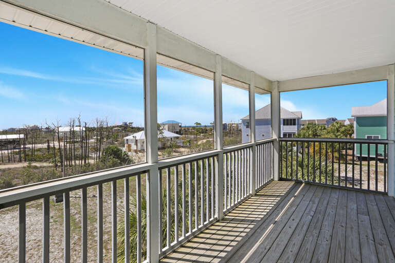Screened Deck - Top Floor