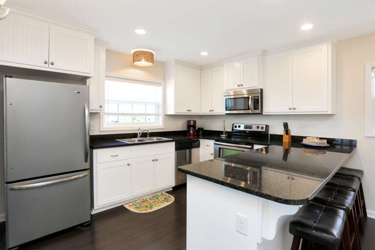 Kitchen with Bar Seating