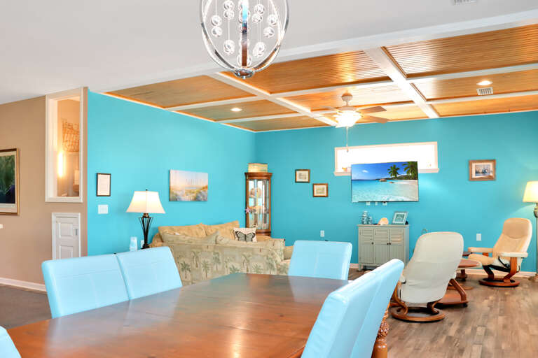 Dining Area and Living Room