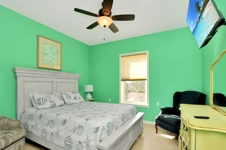 Bedroom 2 with TV