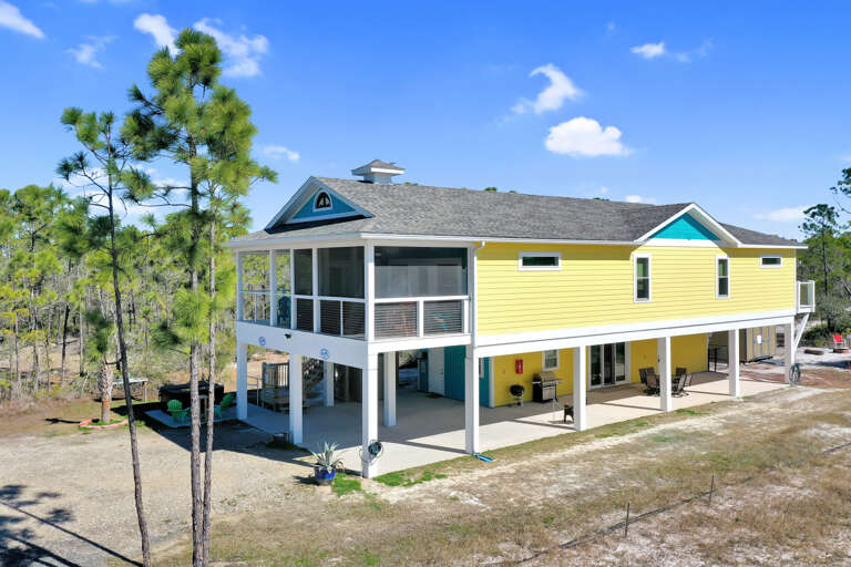 Lots of Outdoor Space Under the House and Decks