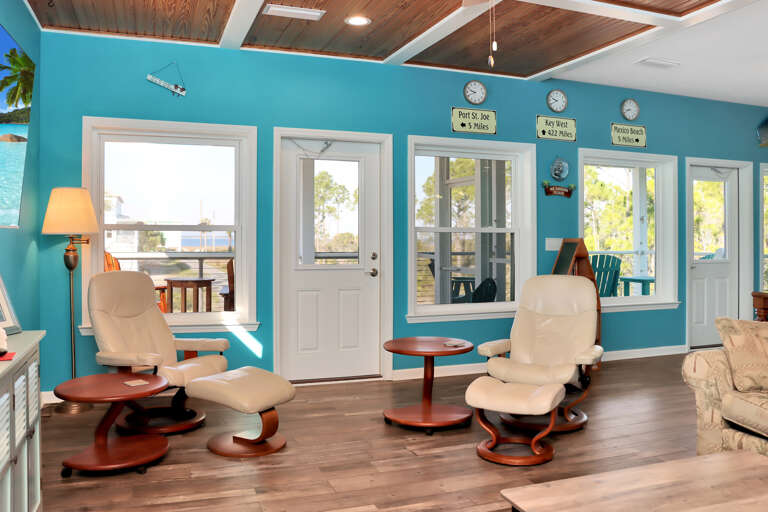 Sitting Area with Gulf View