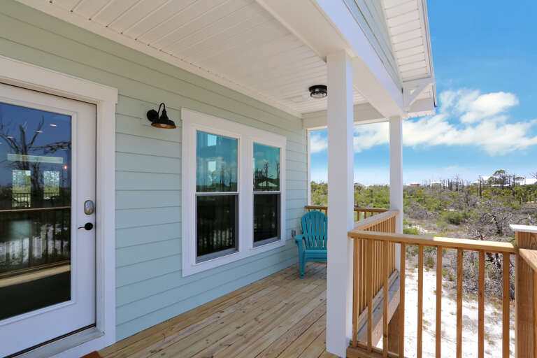 Beachside Covered Furnished Deck