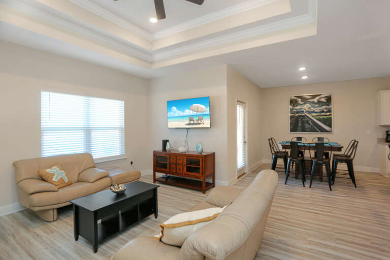 Living Room and Dining Area