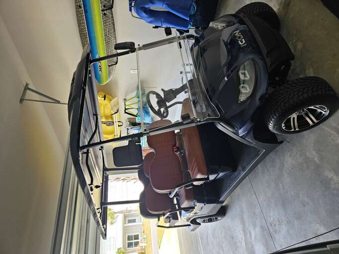 Golf Cart Available to Rent for Fee