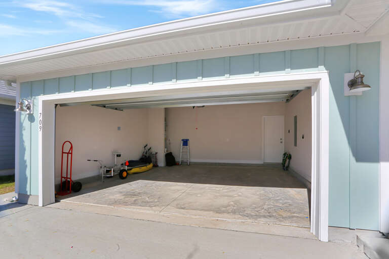 Enclosed Garage