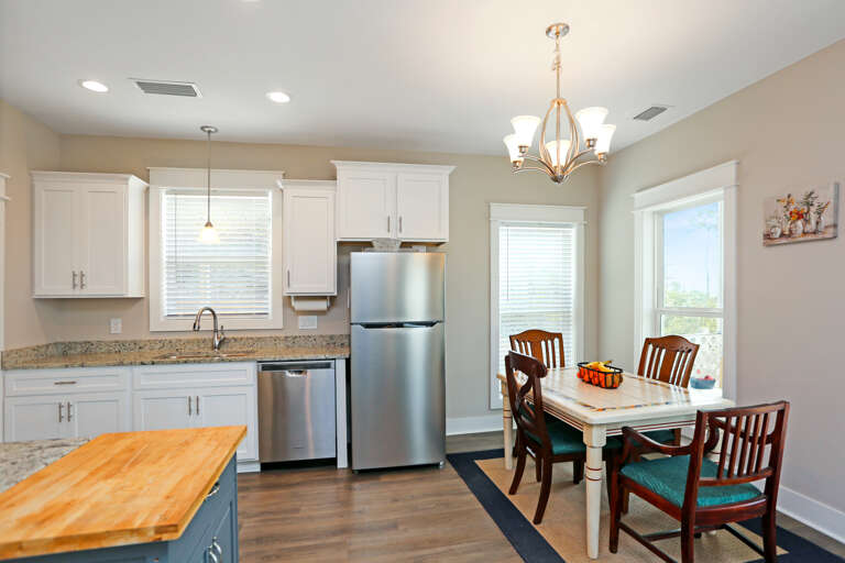 Kitchen and Dining Area