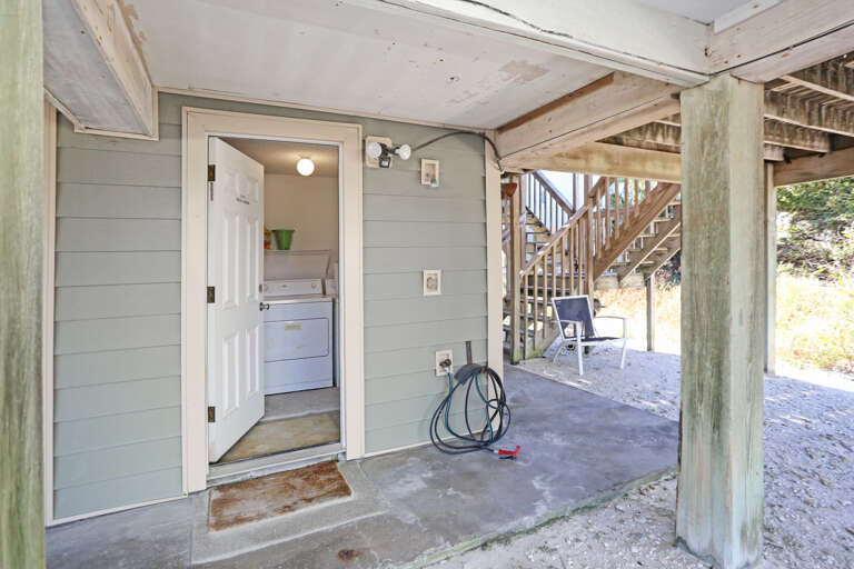 Laundry Room & Outdoor Shower