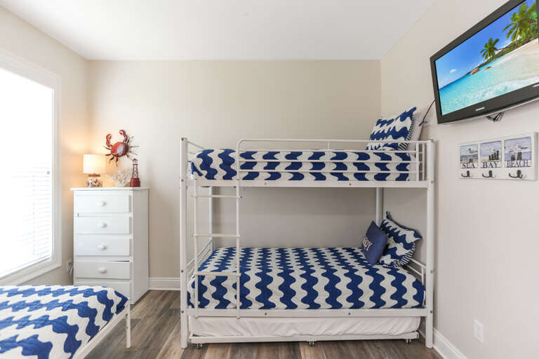 Bedroom 3 - Bunk Beds & Trundle